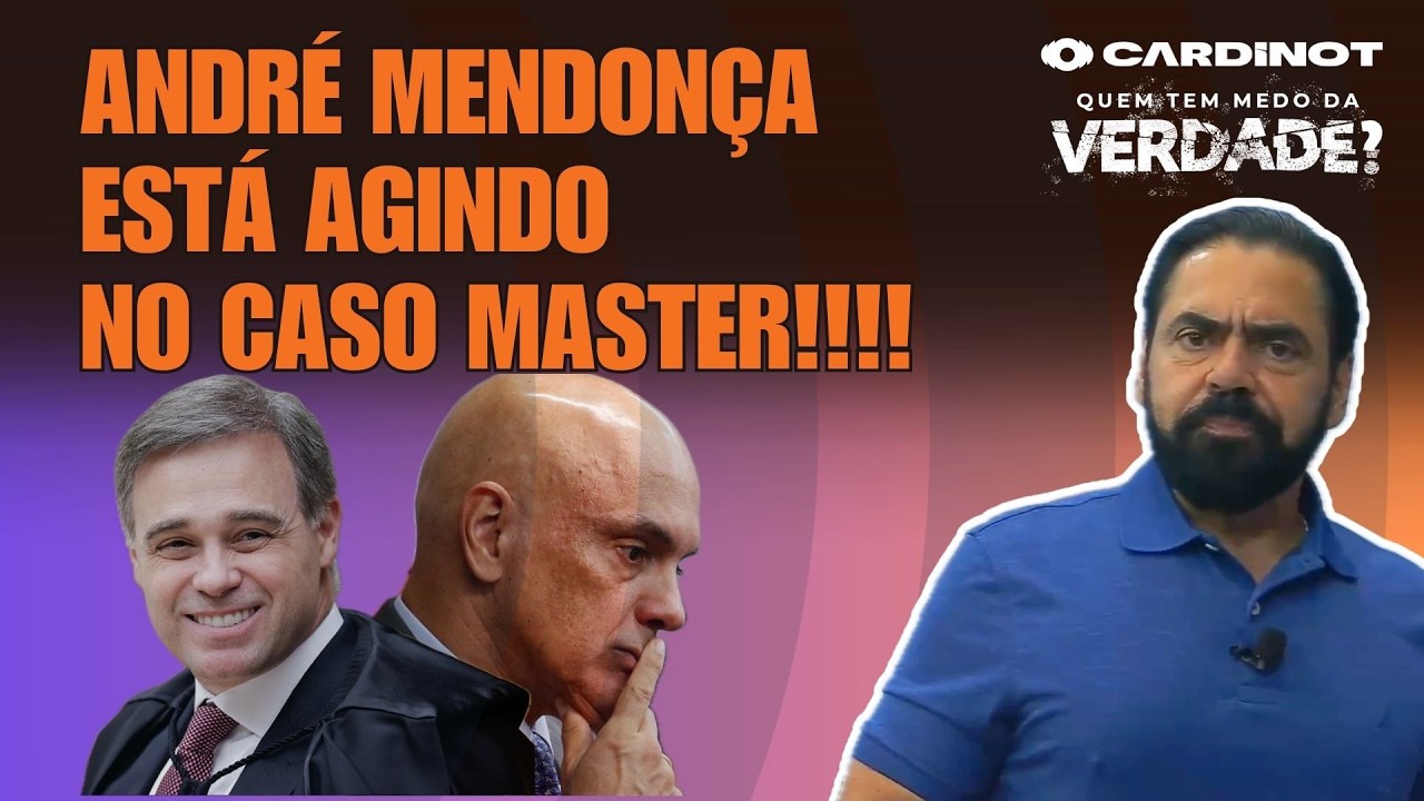 AS NOVAS MEDIDAS DE ANDRÉ MENDONÇA NO CASO MASTER.