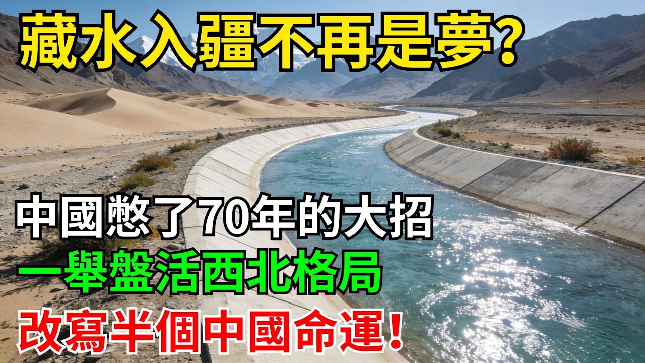 藏水入疆不再是夢？中國憋了70年的大招，一舉盤活西北格局，改寫半個中國命運！#科普#超級工程#施工#中國基建#建造#中國製造#工程#水利工程