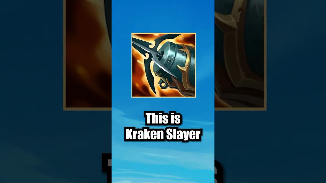 Kraken Slayer: объяснение для нубов #foryou #leagueoflegends #riotgames #wildrift