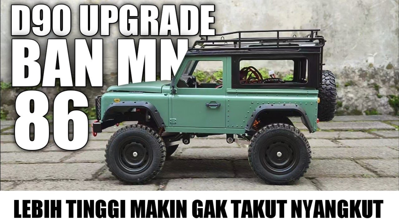 Mn99 pakai ban mn86 | Pasang ban mn86 di MN99 defender