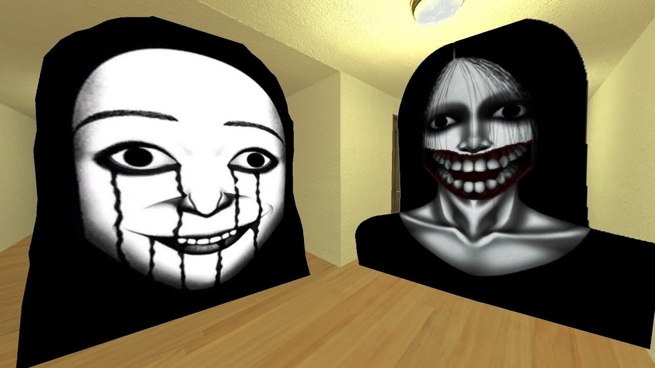 Kuchisake Onna and Ellis Nextbot Gmod | Garry's Mod.