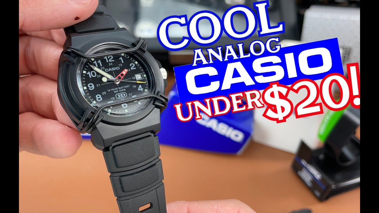 Under $20 Analog CASIO!!! (HDA-600B-1BVCF) | Unboxing & First Impressions