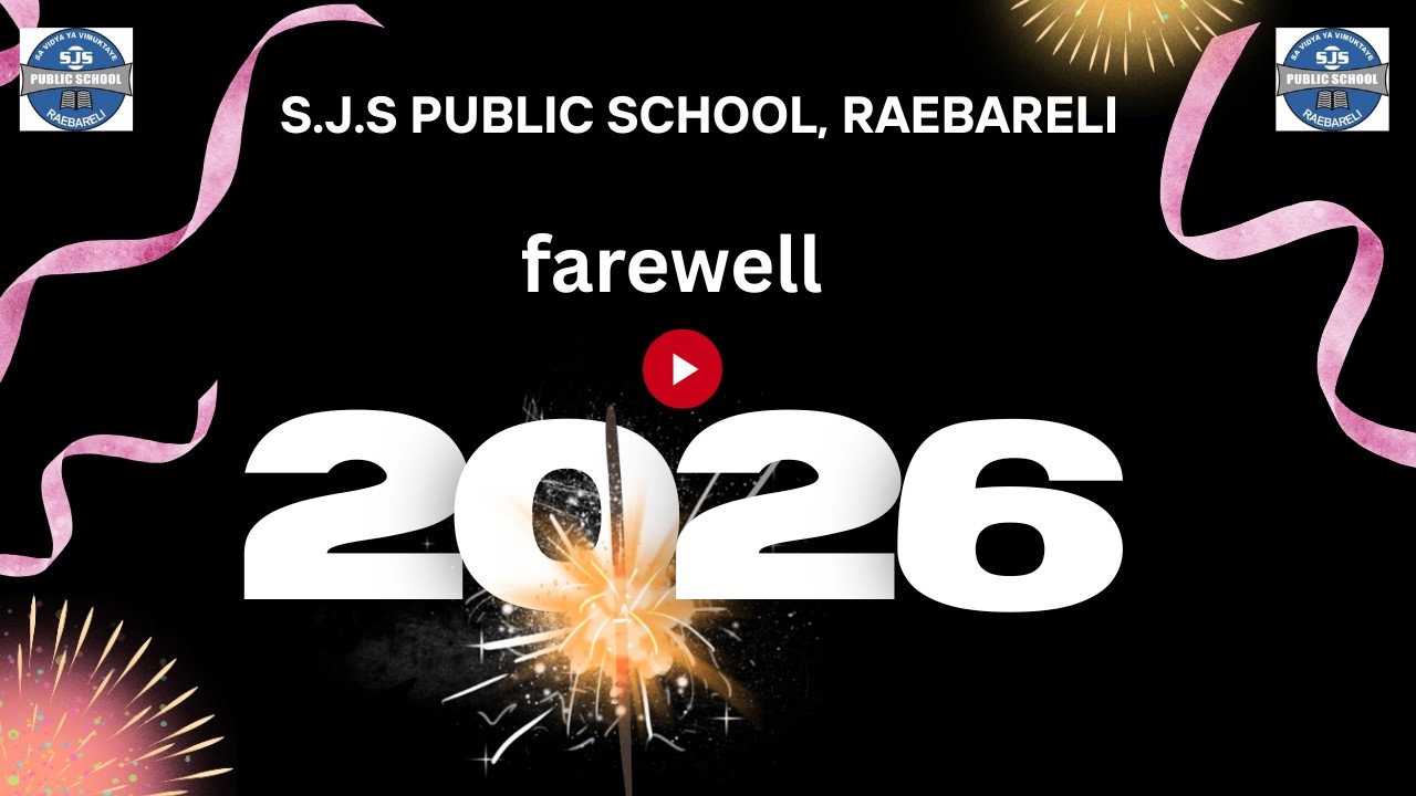 Farewell 2025-26 SJS II RAEBARELI