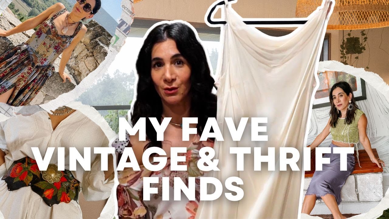 MY FAVORITE VINTAGE AND THRIFT FINDS