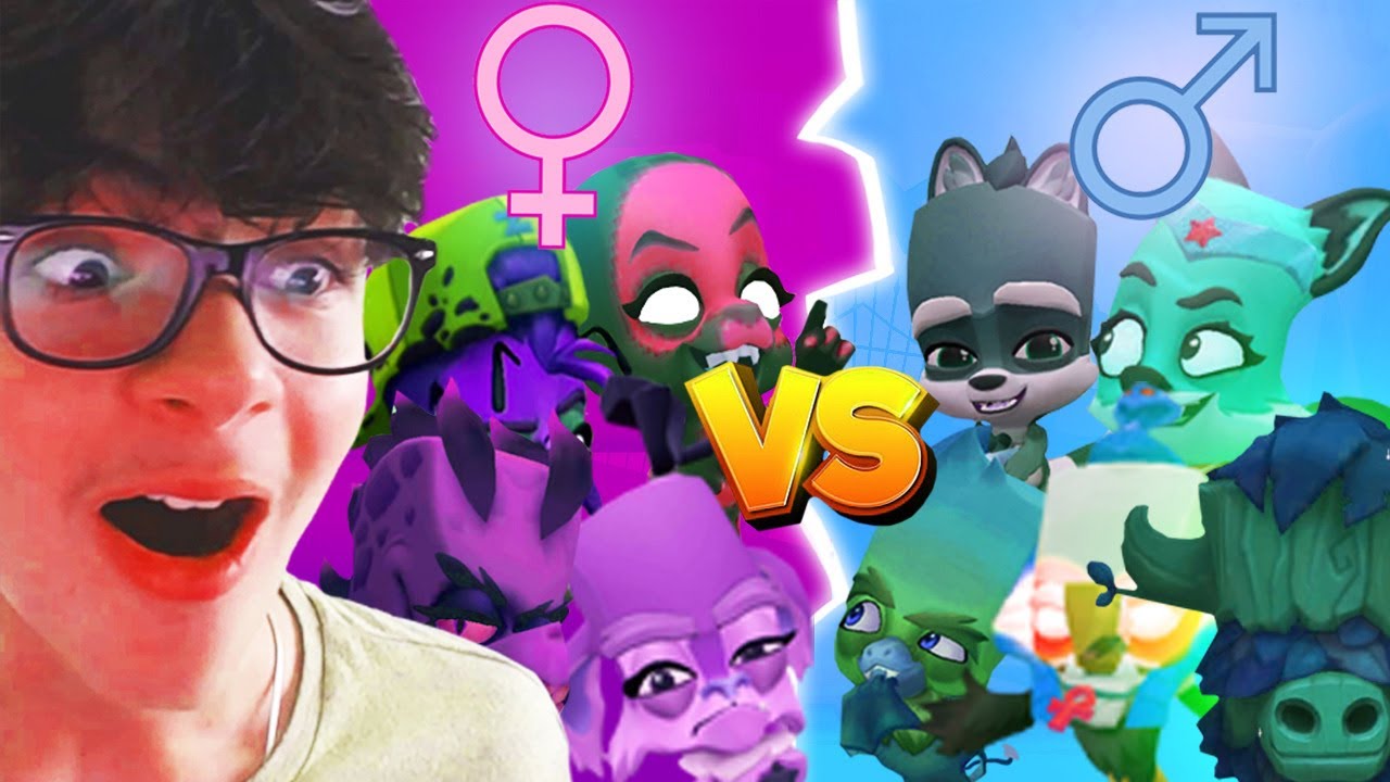 BOYS VS GIRLS CHALLENGE IN ZOOBA!