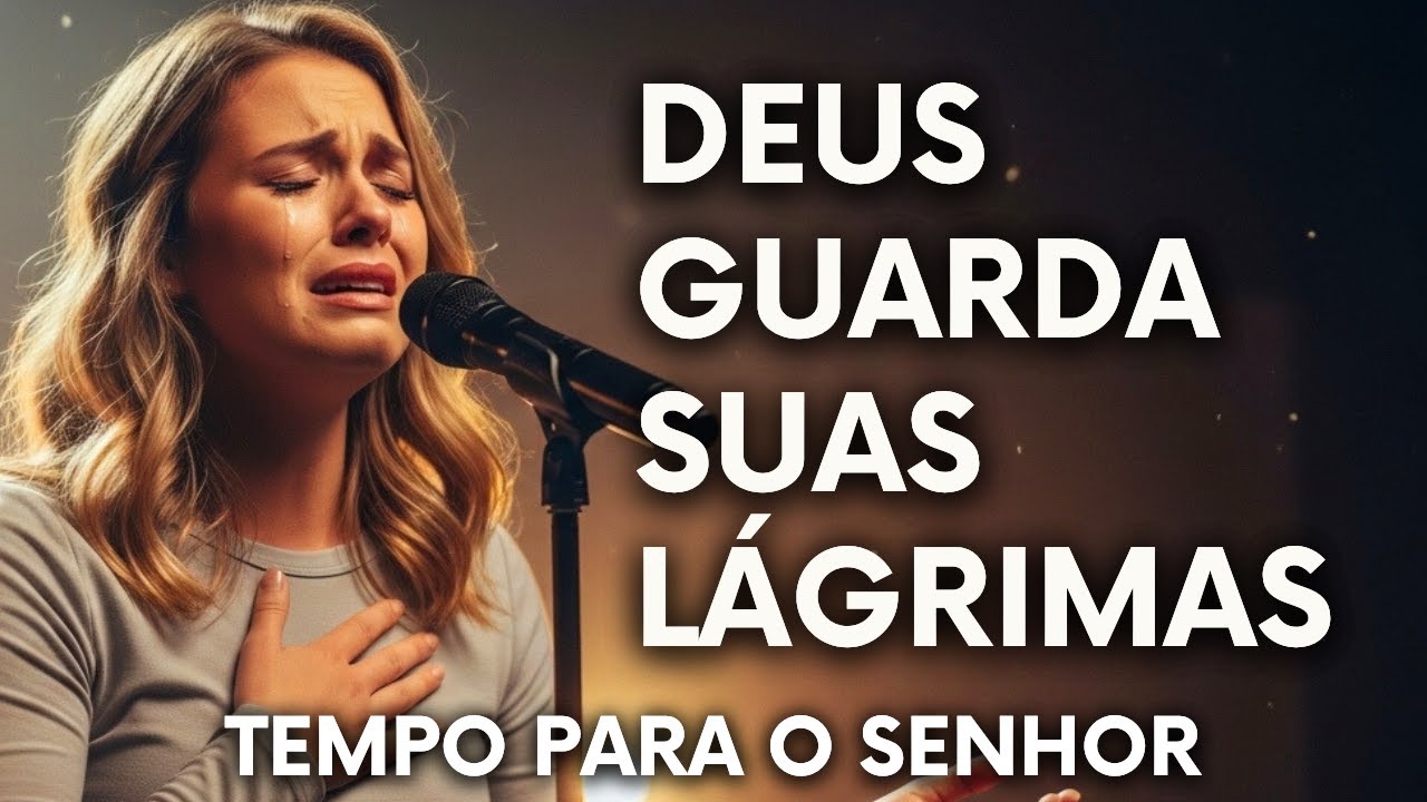 DEUS GUARDA CADA LÁGRIMA MINHA | ELE NÃO ME ESQUECEU  | Louvor de Cura e Consolo | MÚSICA GOSPEL