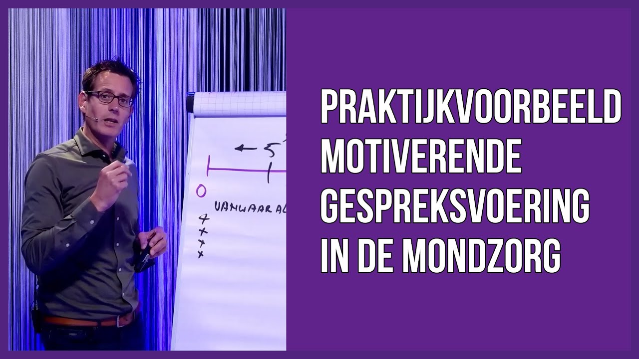 Praktijkvoorbeeld Motiverende Gespreksvoering in de mondzorg
