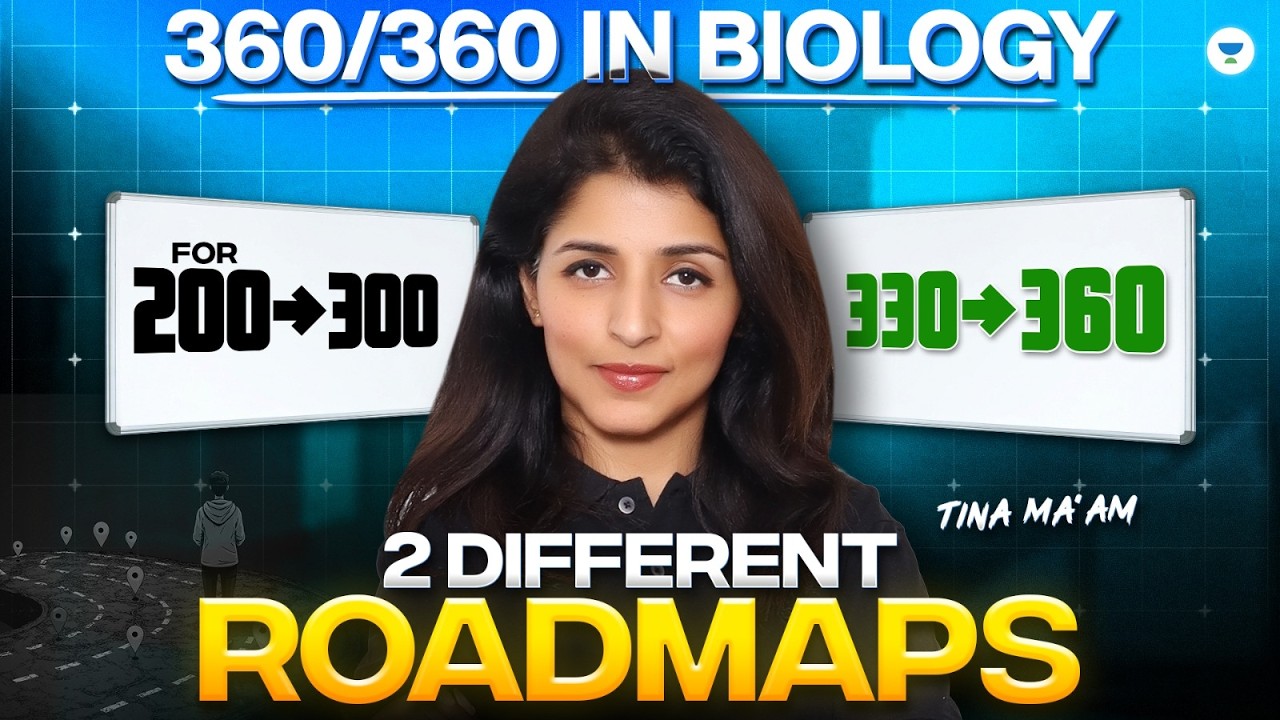 NEET 2027 Biology: The Ultimate 360/360 Strategy | 2 Proven Roadmaps | Tina ma'am