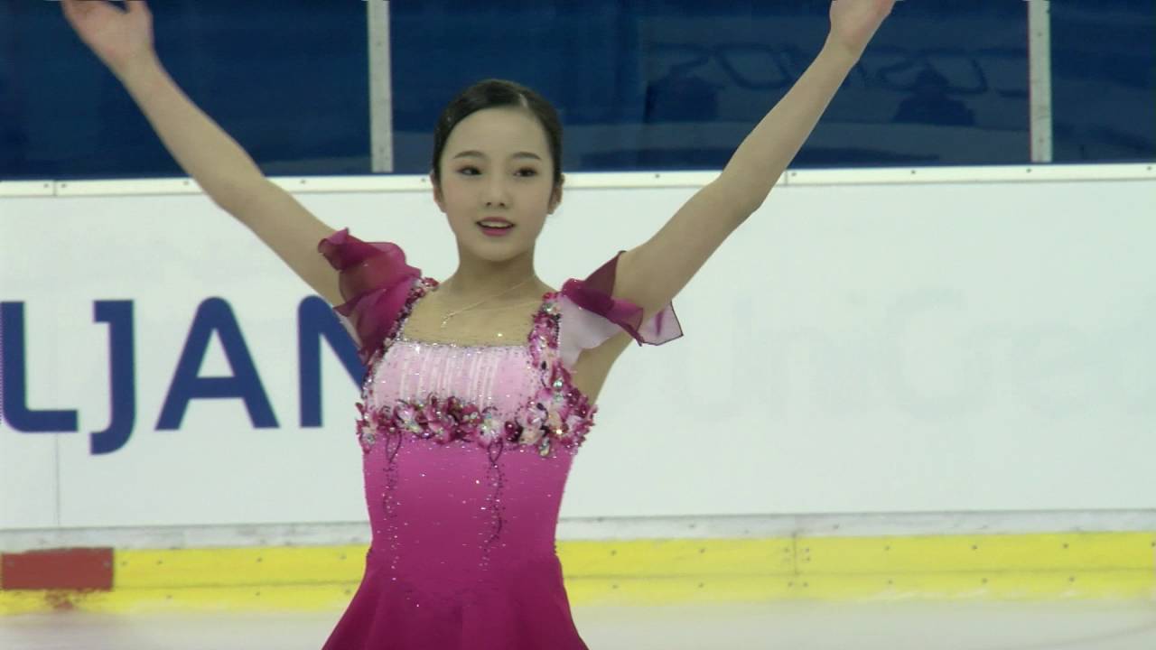 2016 ISU Junior Grand Prix - Ljubljana - Ladies Free Skate - Marin HONDA JPN