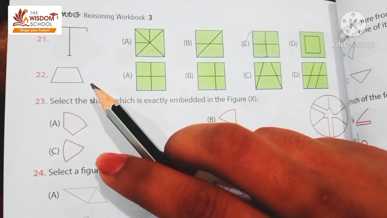 Grade 3/ Reasoning /Ch 9 Embedded Figures /14 Jan