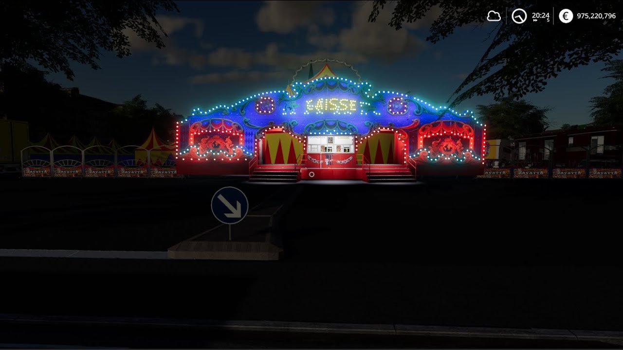 {cirqueFS19} Démontage du cirque ZAVATTA