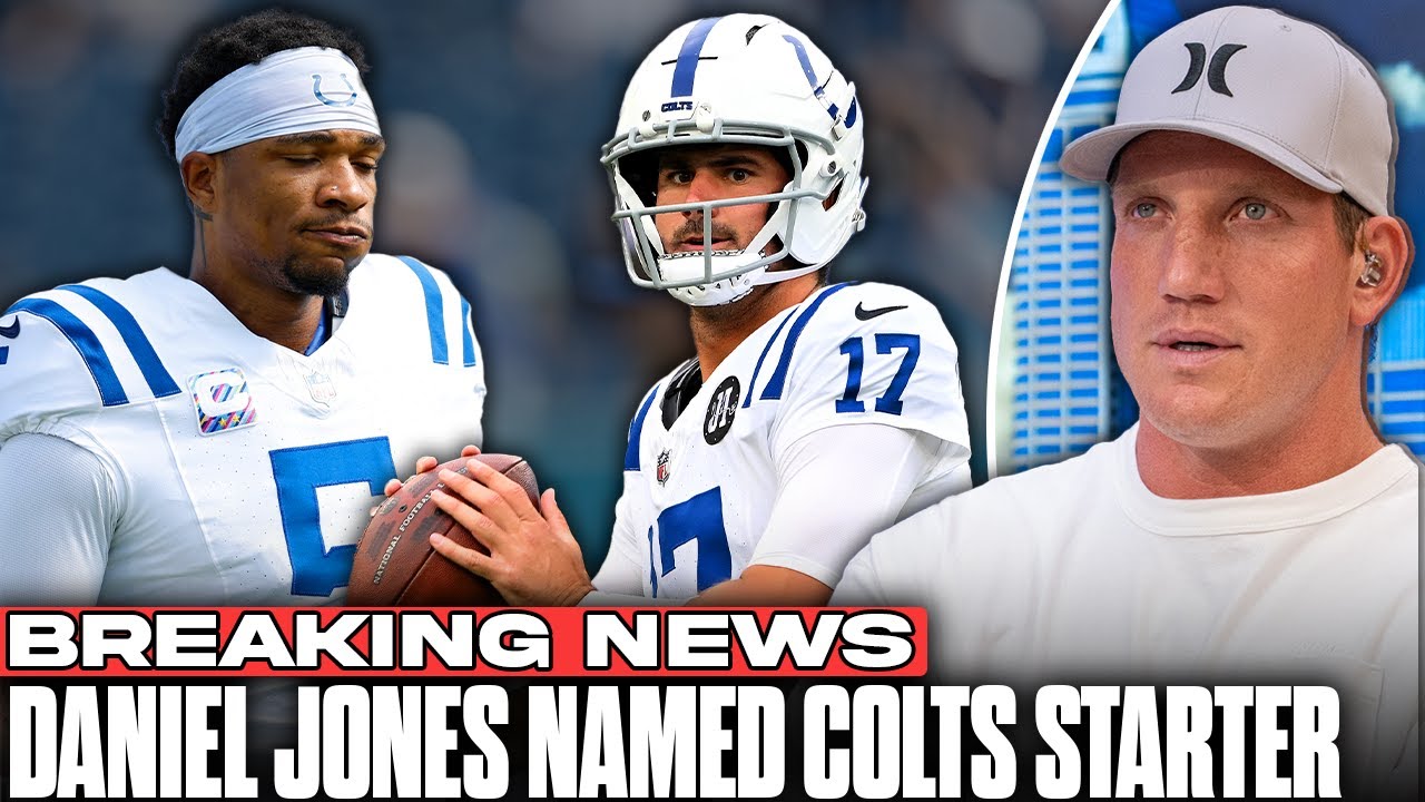 Colts Announce Daniel Jones As Starting QB 