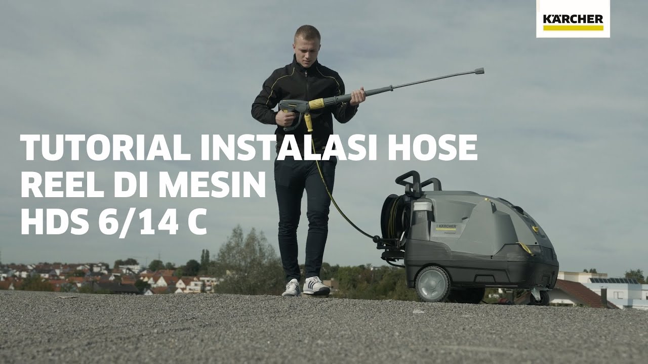 Tutorial Instalasi High Pressure HDS 6/14 C | Karcher Indonesia