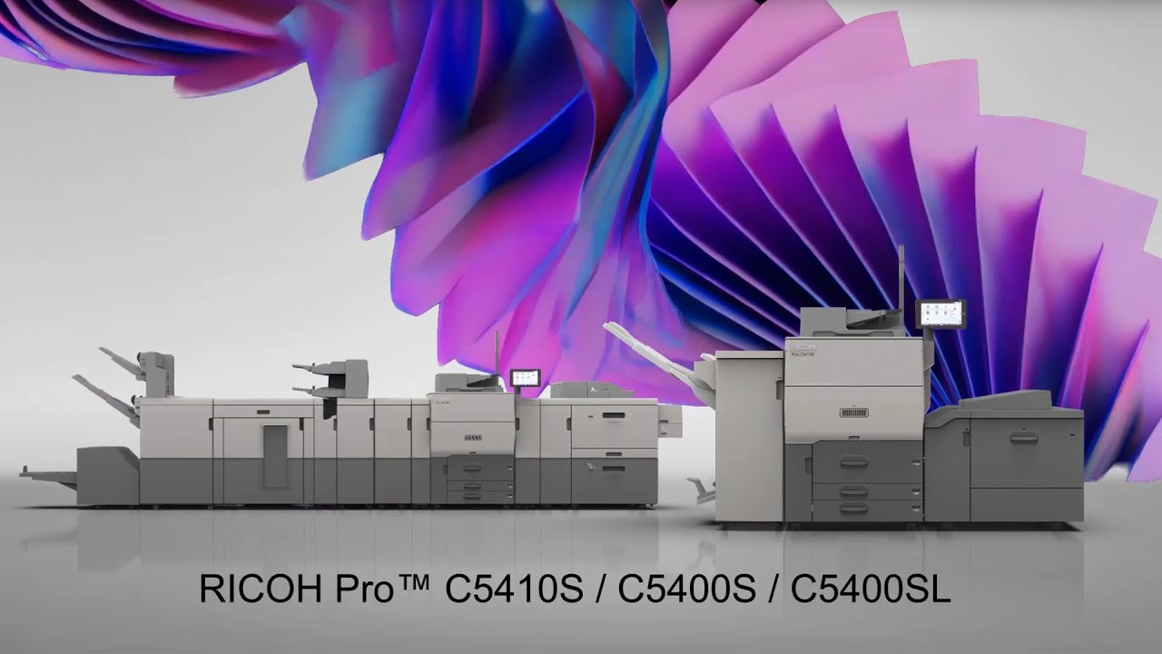 Ricoh Pro™ C5400 Series Colour Production Printer