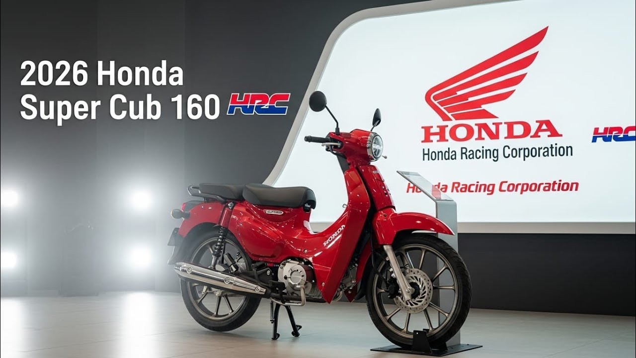 Honda Super Cub 160 HRC 2026 | Pierwsze spojrzenie i pełna recenzja!