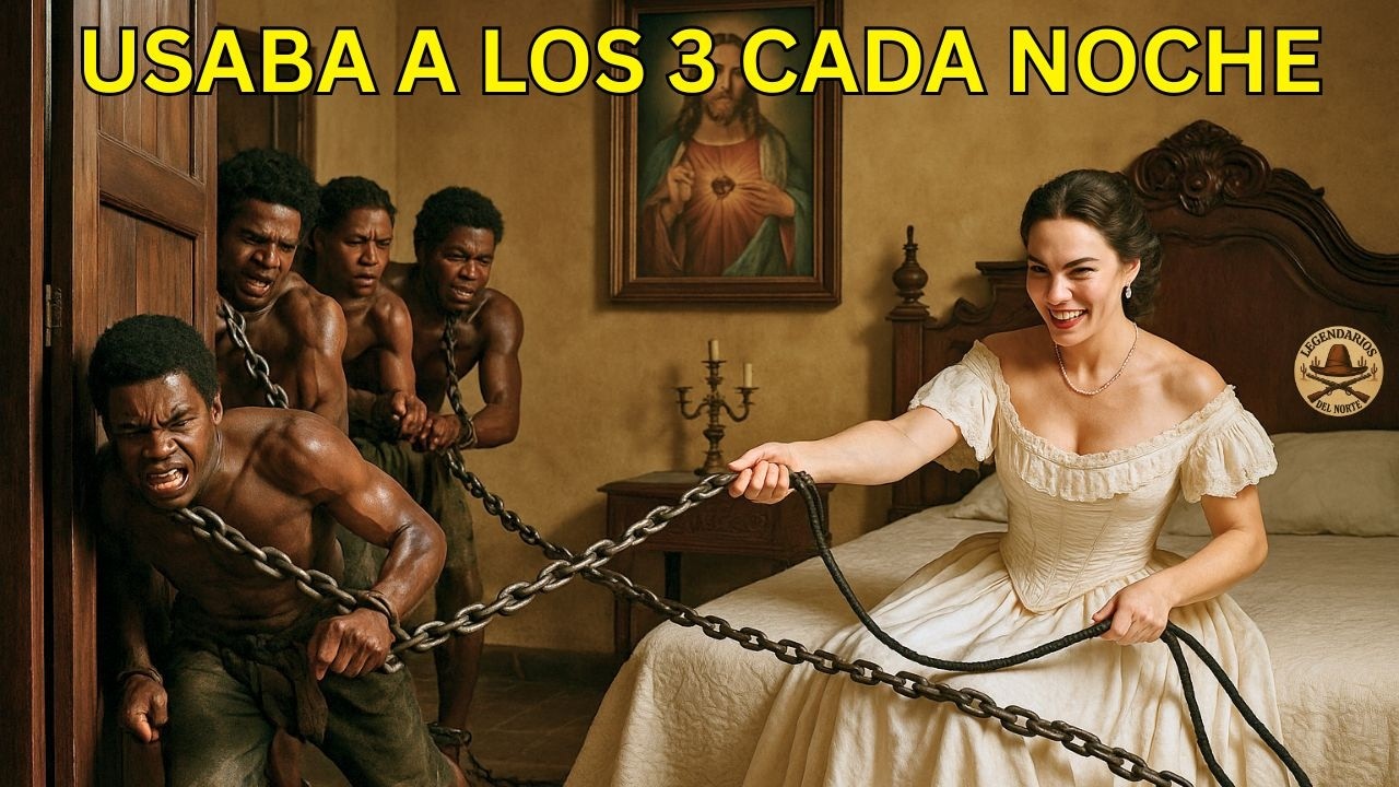 Esposa del HACENDADO se echaba a los 3 Esclavos cada noche, Un día descubrieron la sinvergüenzada y