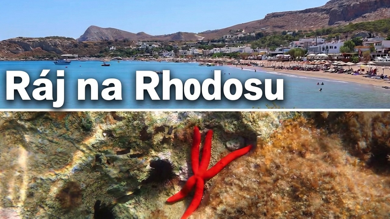 4K Rhodos | Dovolená | Řecko | Šnorchlování | Pláže | Památky | Moře | CANON PowerShot G7 X Mark III
