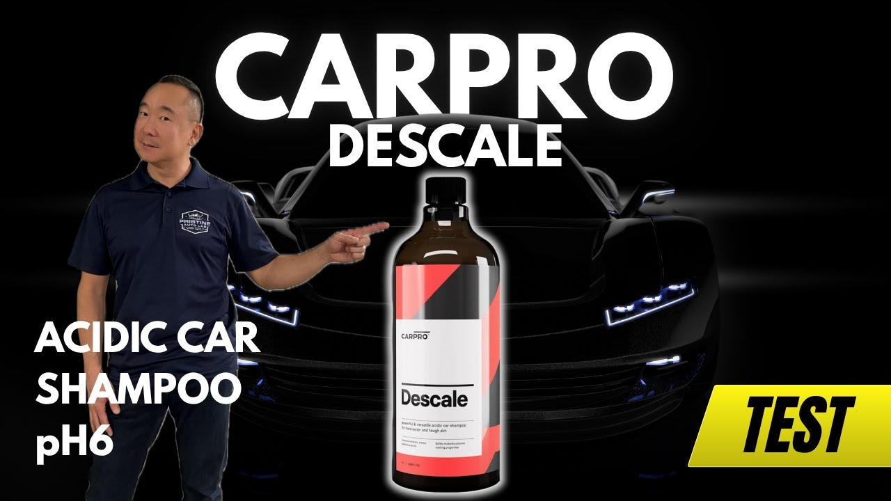 CarPro Descale vs Dirty Ceramic Coating | Acid Shampoo Real-World Test