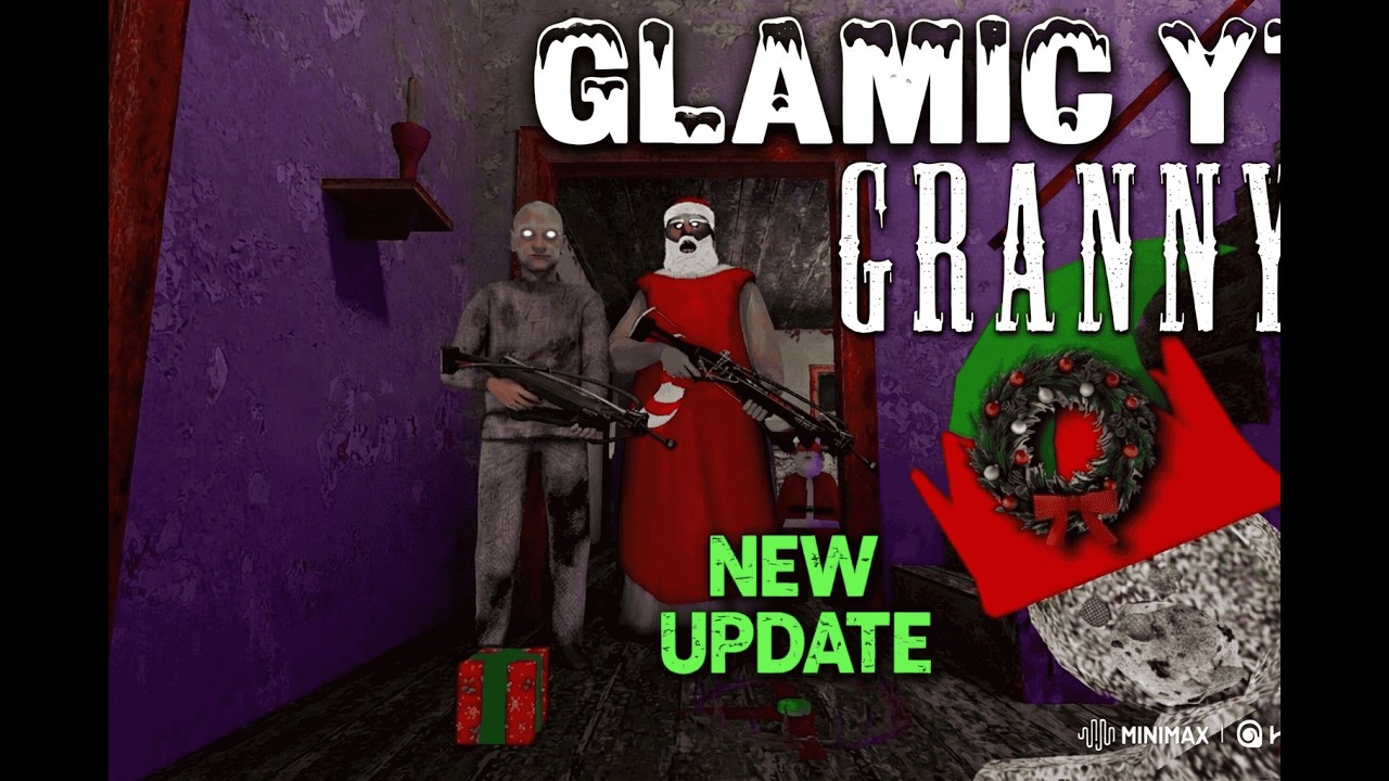 GRANNY LIVE CHRISTMAS MODE #granny #shortlive #shortfeed #shorts #verticallivefeed