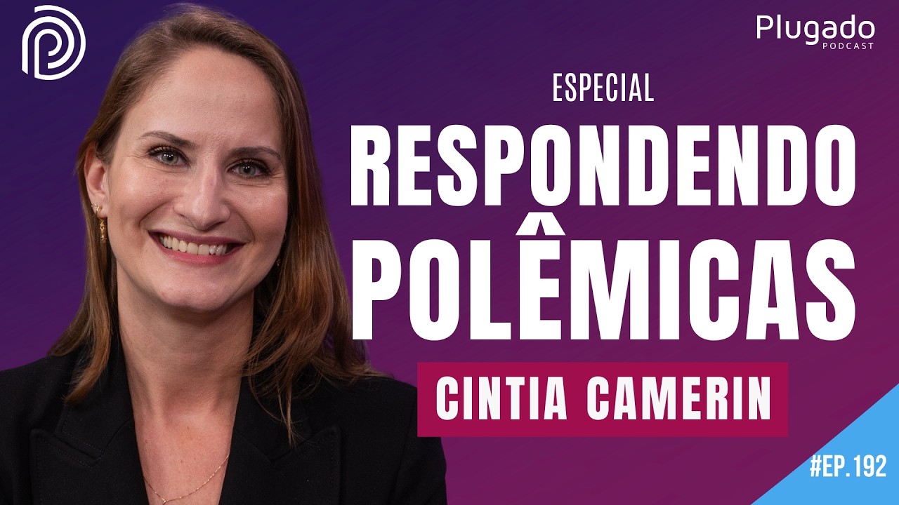 A ESPIRITUALIDADE NÃO TE TORNA MELHOR | CINTIA CAMERIN NO PLUGADO #192