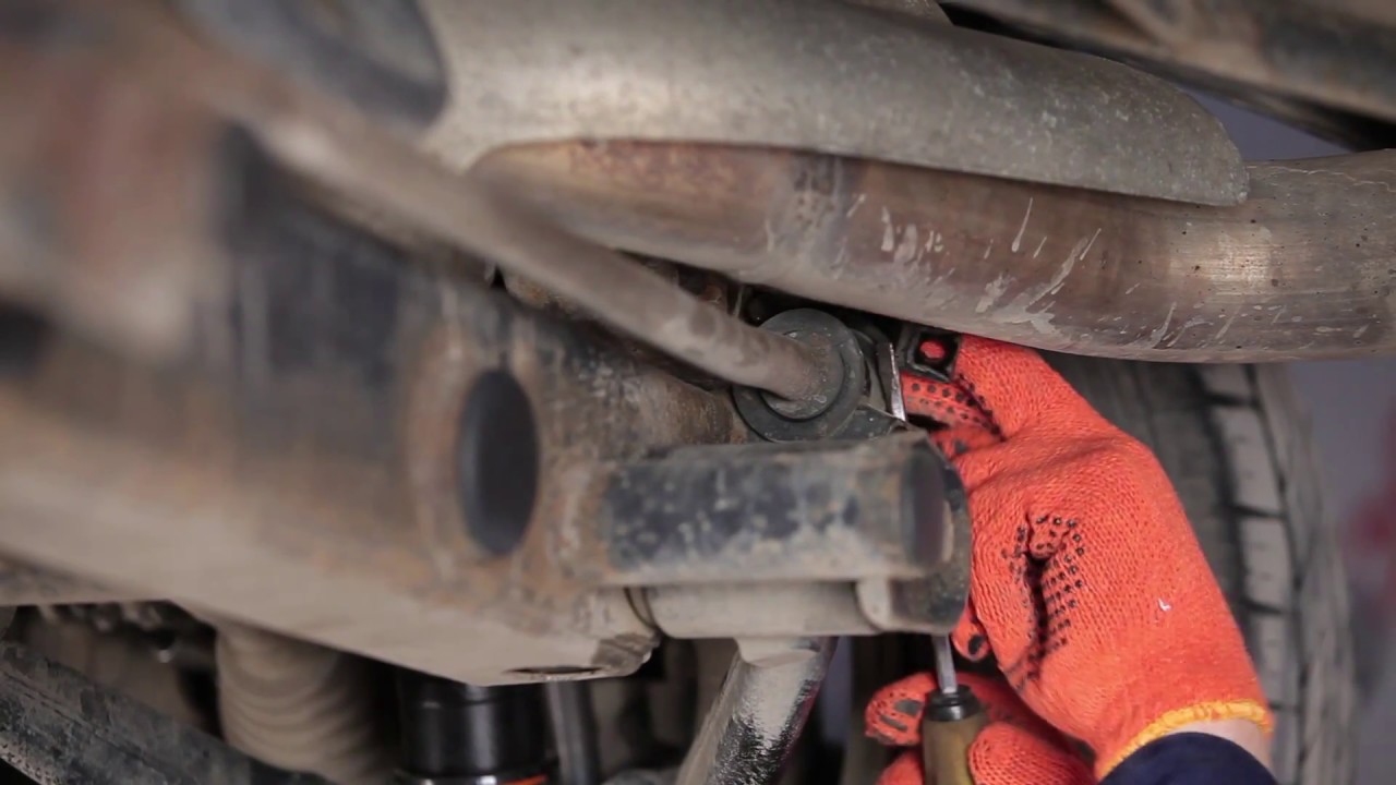 How to change Rear stabilizer bushes on&nbsp;MERCEDES-BENZ M W163&nbsp;TUTORIAL | AUTODOC