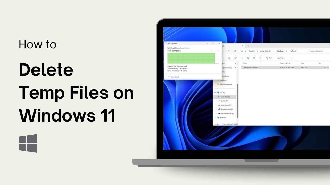How to Delete Temp Files on Windows 11