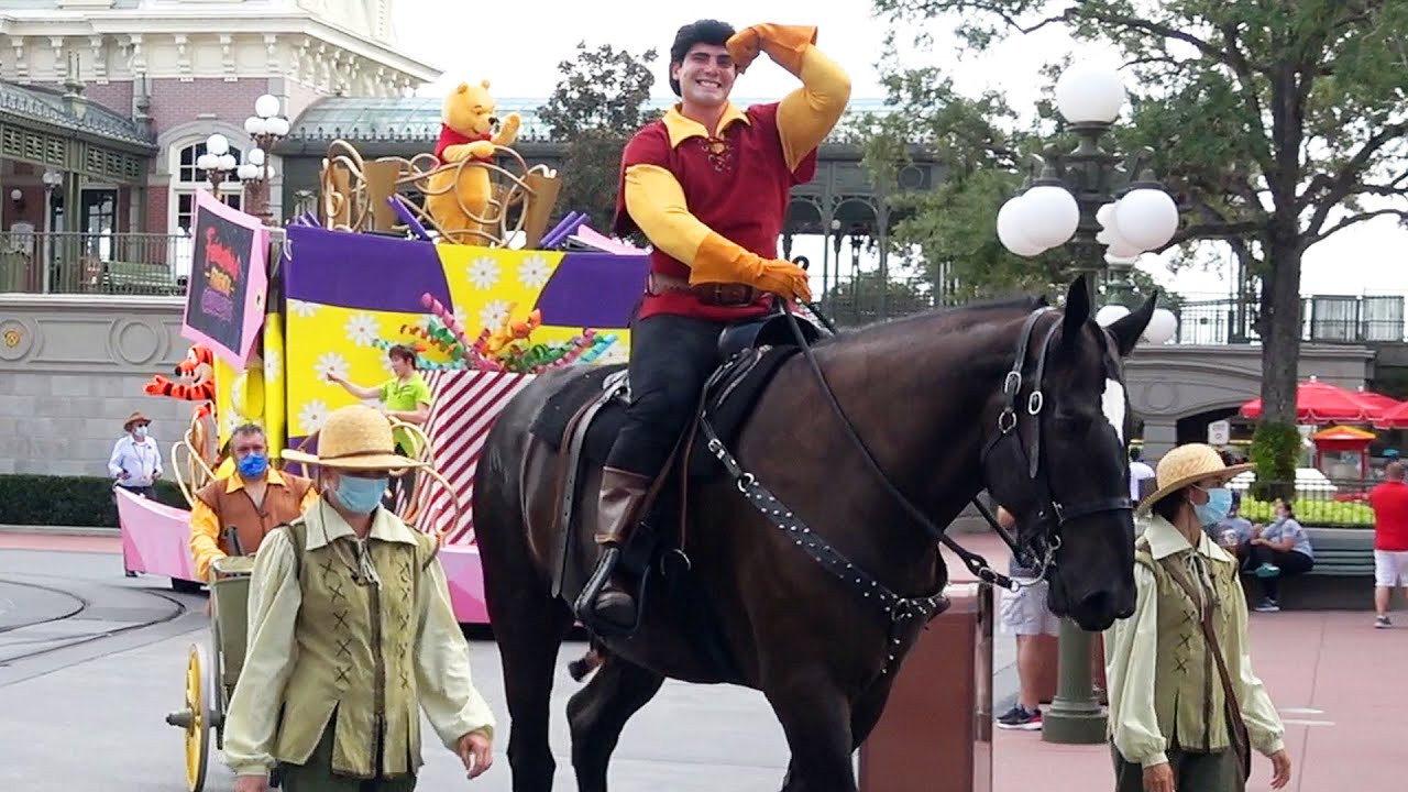 Fantasyland Friends & Tinker Bell Cavalcades at The Magic Kingdom, Multi Angle - Walt Disney World