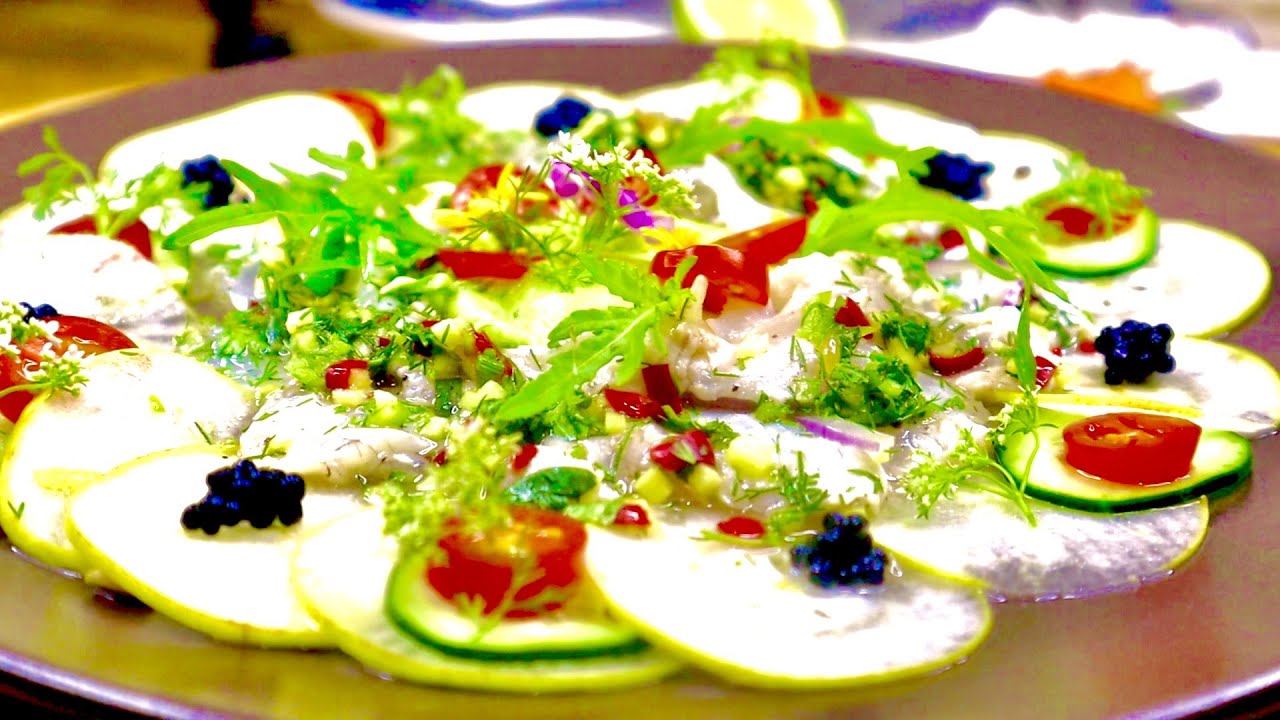 Ceviche de loup bar aux agrumes