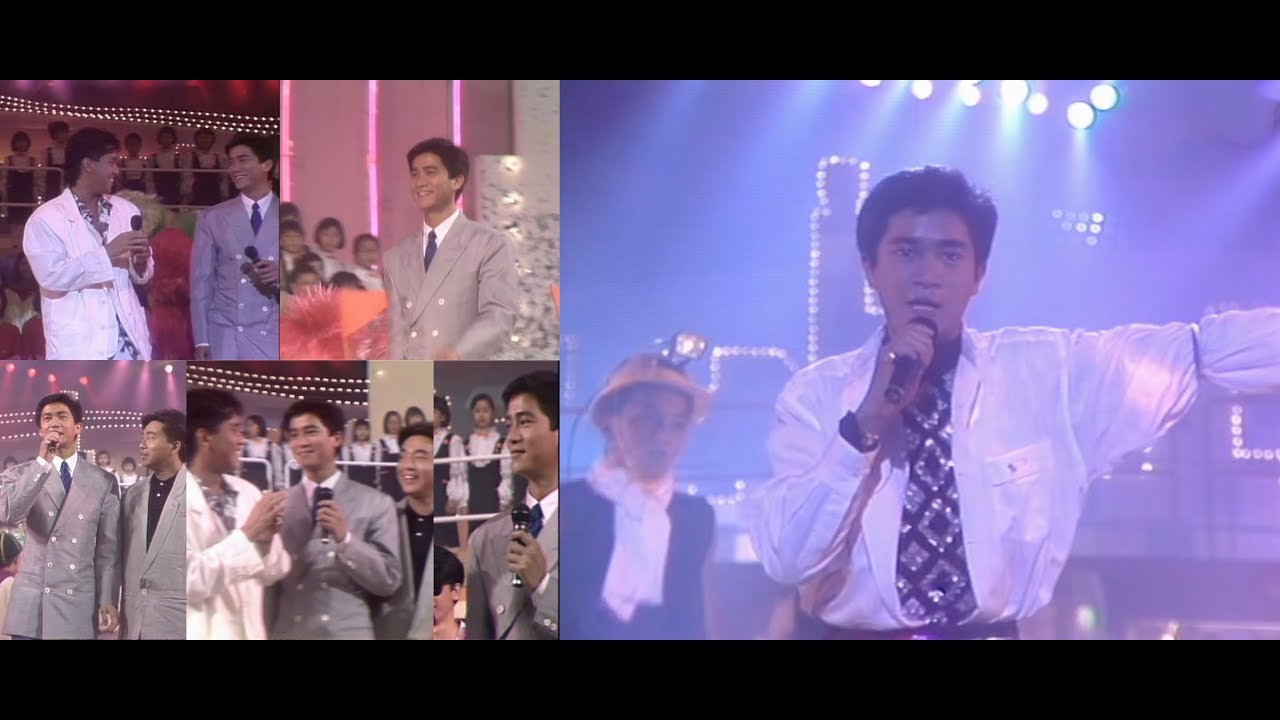 清晰live｜1987 “清潔香港之夜” 陳百強完整版 Danny Chan