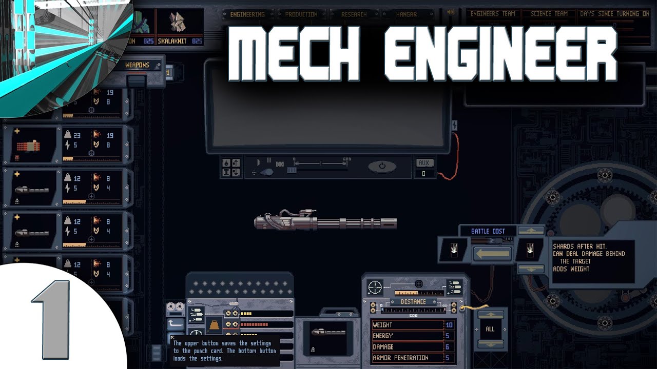 Let's Play Mech Engineer (part 1 - Alien Invasion)