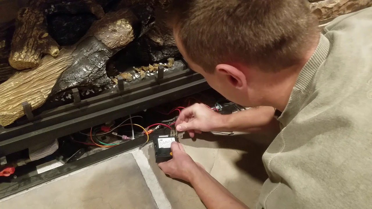Gas fireplace won't light - FIXED