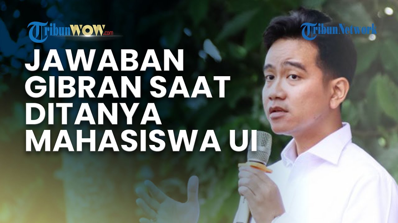 Dialog dengan Mahasiswa, Gibran Jawab Isu IKN yang Disebut Mangkrak hingga Dijuluki Kota Hantu