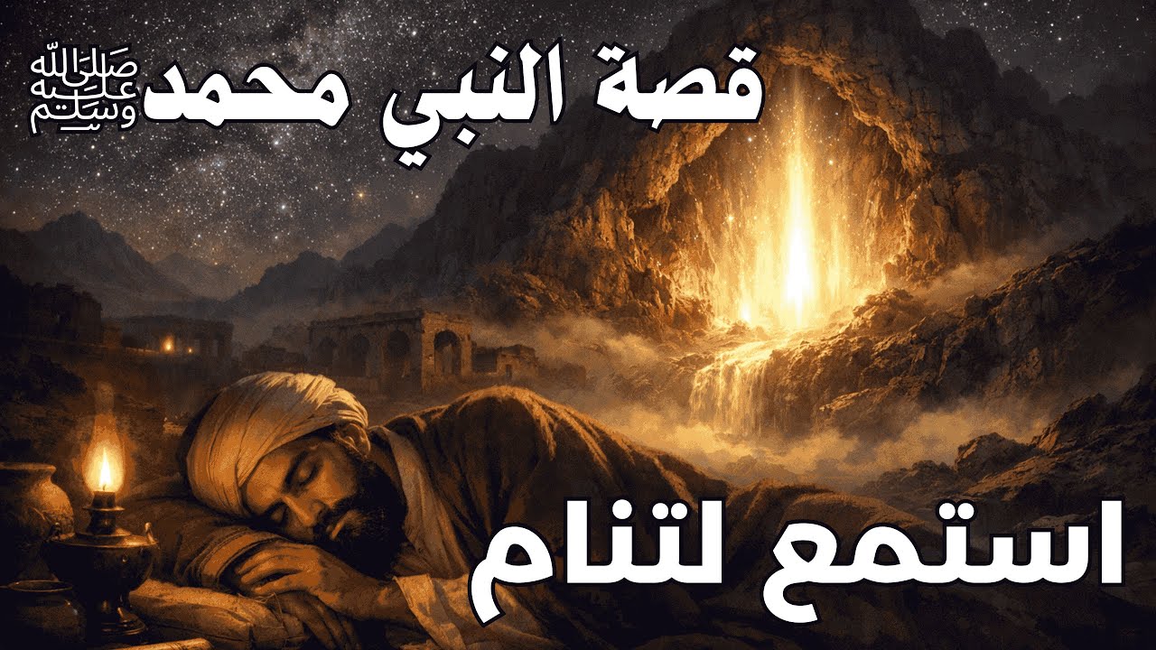 قصة النبي محمد ﷺ كاملة: من اليتم إلى النبوة بصوت يطمئن القلب 