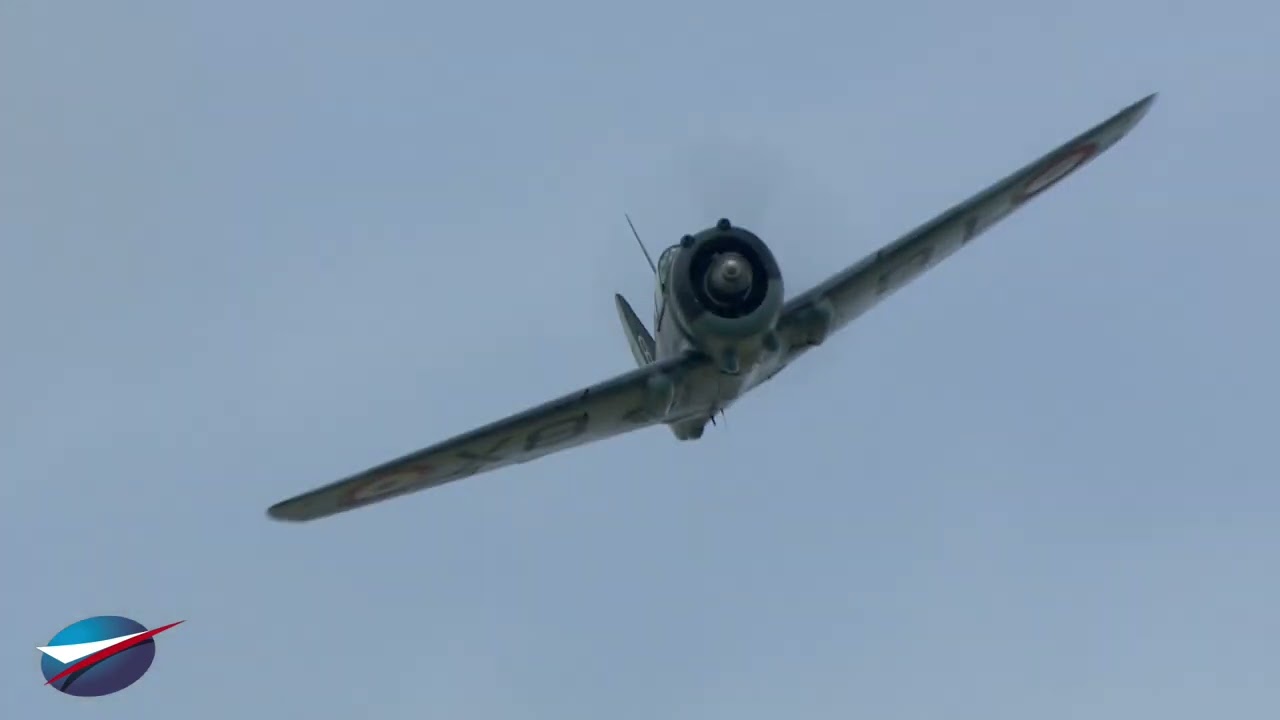 🛩 Vol du CURTISS H75 HAWK | Salon du Bourget 2023 | 23 06 2023