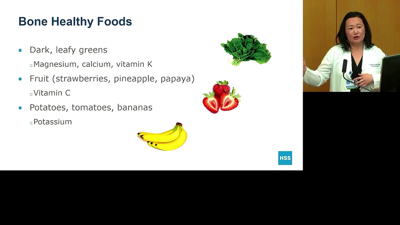 Nutrition for Bone Health Overview (HSS)