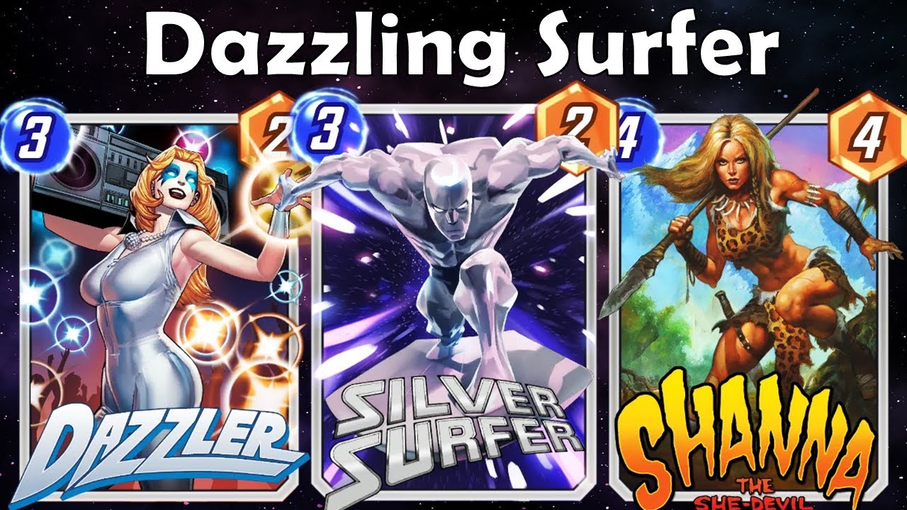 The Ultimate Dazzler Combo with Silver Surfer & Shanna!