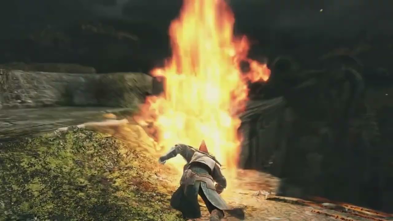 Que tan Fuerte es la Llama de Piromancia Oscuridad en Dark Souls 2 ArielxD