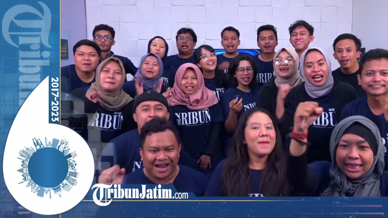 NEWSROOM TRIBUN JATIM.COM - UCAPAN SELAMAT HUT KE - 6 TRIBUN JATIM