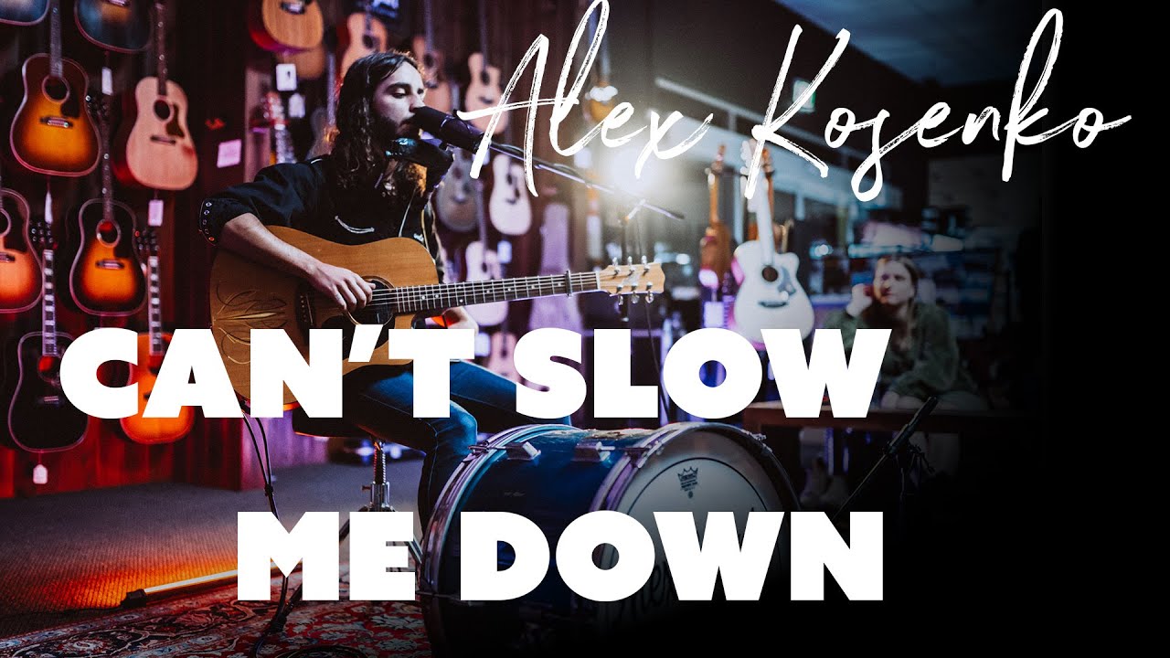 Alex Kosenko: Can't Slow Me Down (Original Tune) Live@Mooloolabamusic