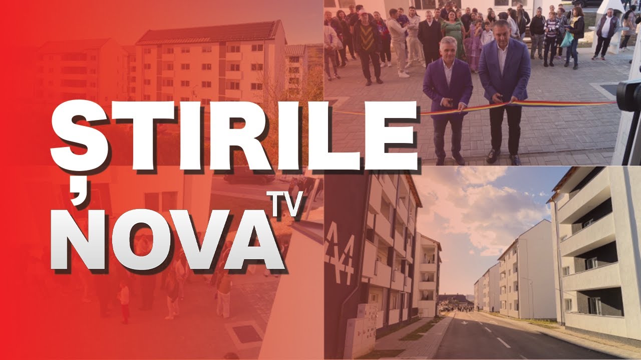 31 familii s-au mutat în blocurile noi construite în zona Baia de Nisip | novatv.ro
