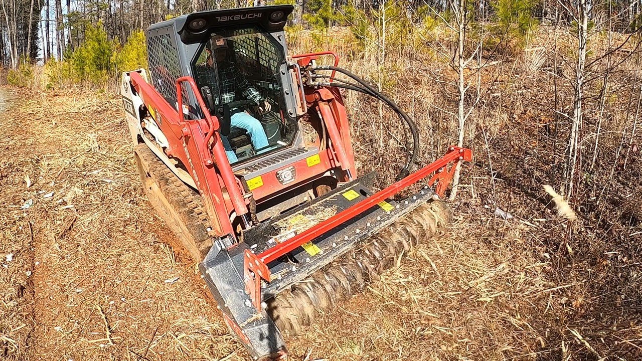 MIGHTY MOUSE MULCHER! Rut Manufacturing Low-Flow Drum Mulcher!