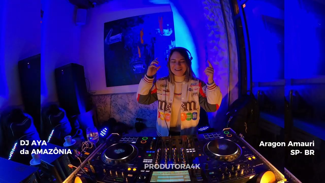DJ AYA da Amazónia - Afro House 2025 (Bar Aragon SP/BR) @ProjetoAYAAmazonia @aya.amazonia