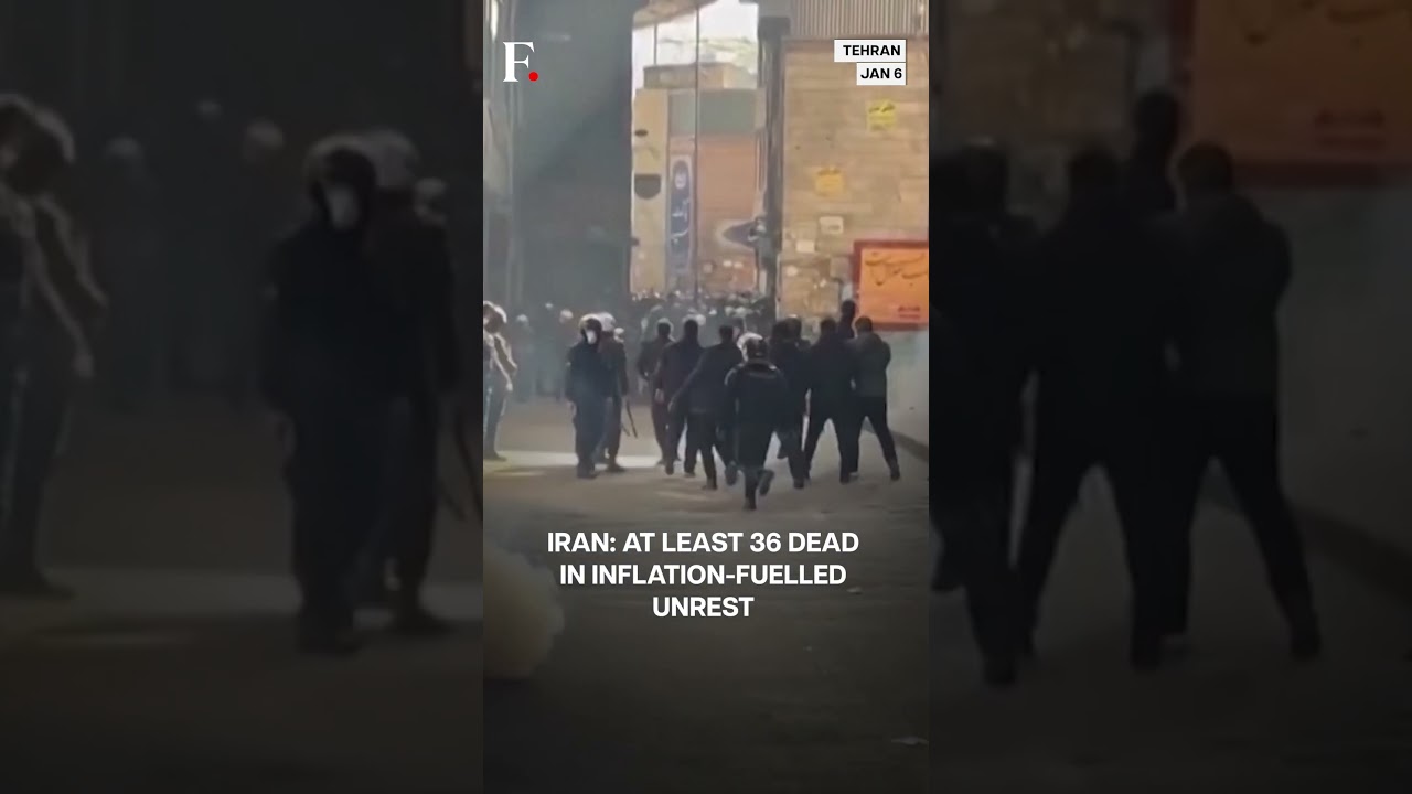 Iran Security Forces Fire Tear Gas At Protesters In Tehran | Subscribe to Firstpost | N18G