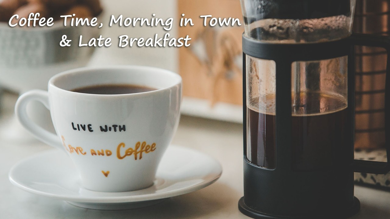 Coffee Time, Morning in Town & Late Breakfast | Beautiful Summer Day