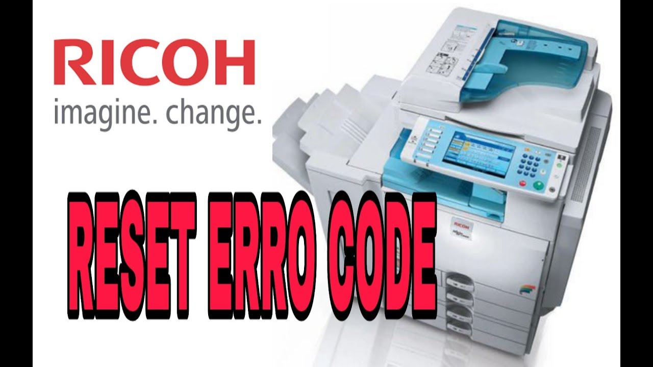 Ricoh MPC 4500, 2500 Sc Reset