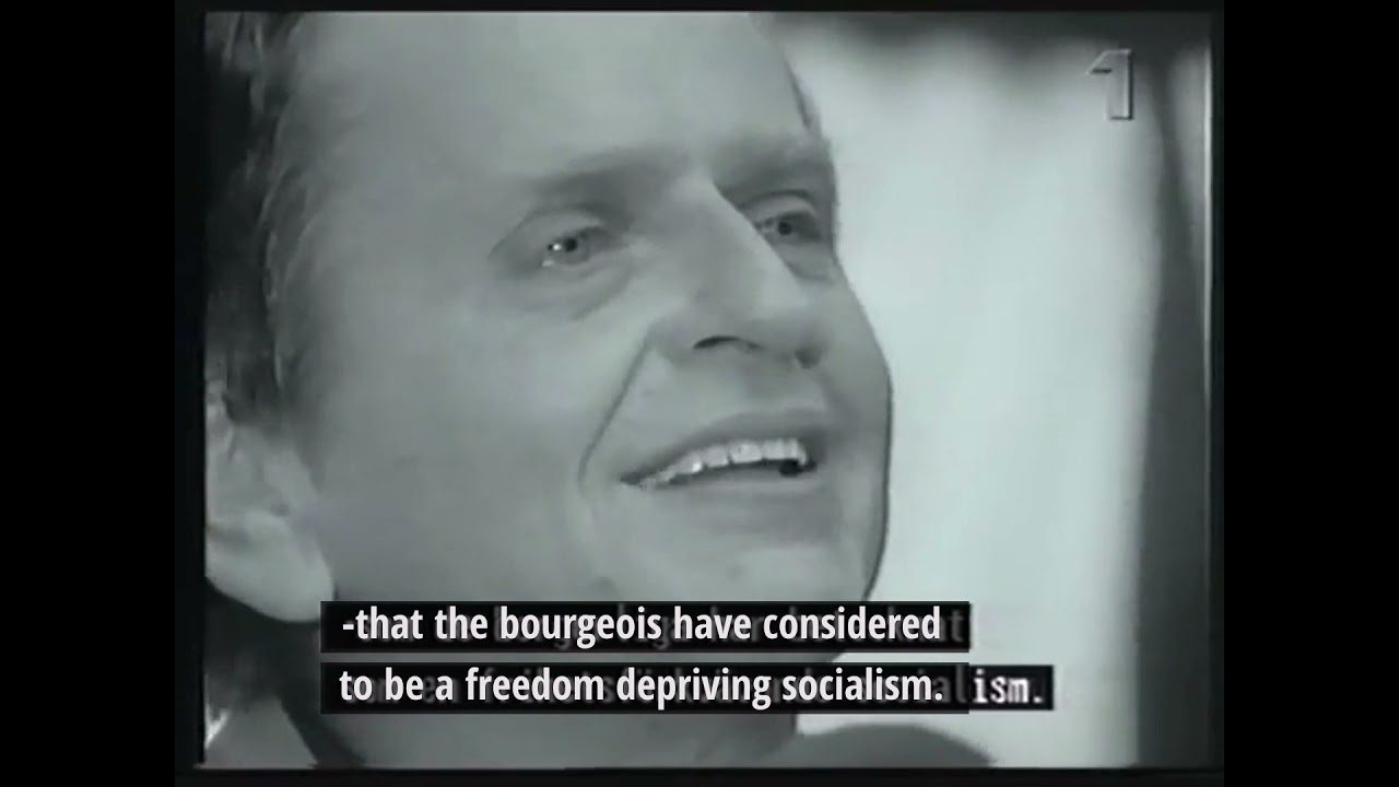 Olof Palme's speech that DESTROYED the right wing