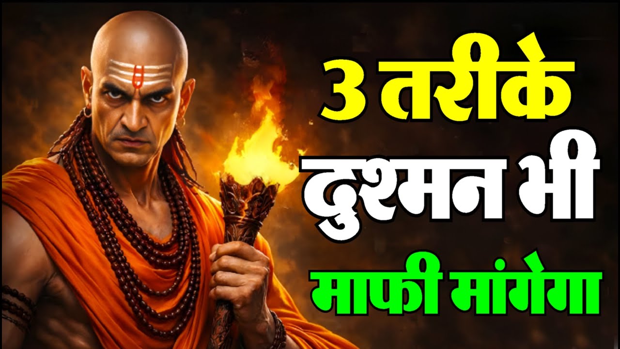 तुरंत ये 3 तरीके अपनाओ, ऐसे झुकेंगे दुश्मन | chanakya niti motivation