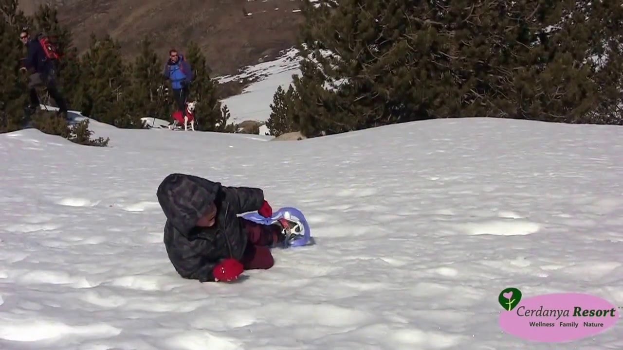 Raquetes de neu amb nens a La Cerdanya? La Cerdanya Resort us explica.