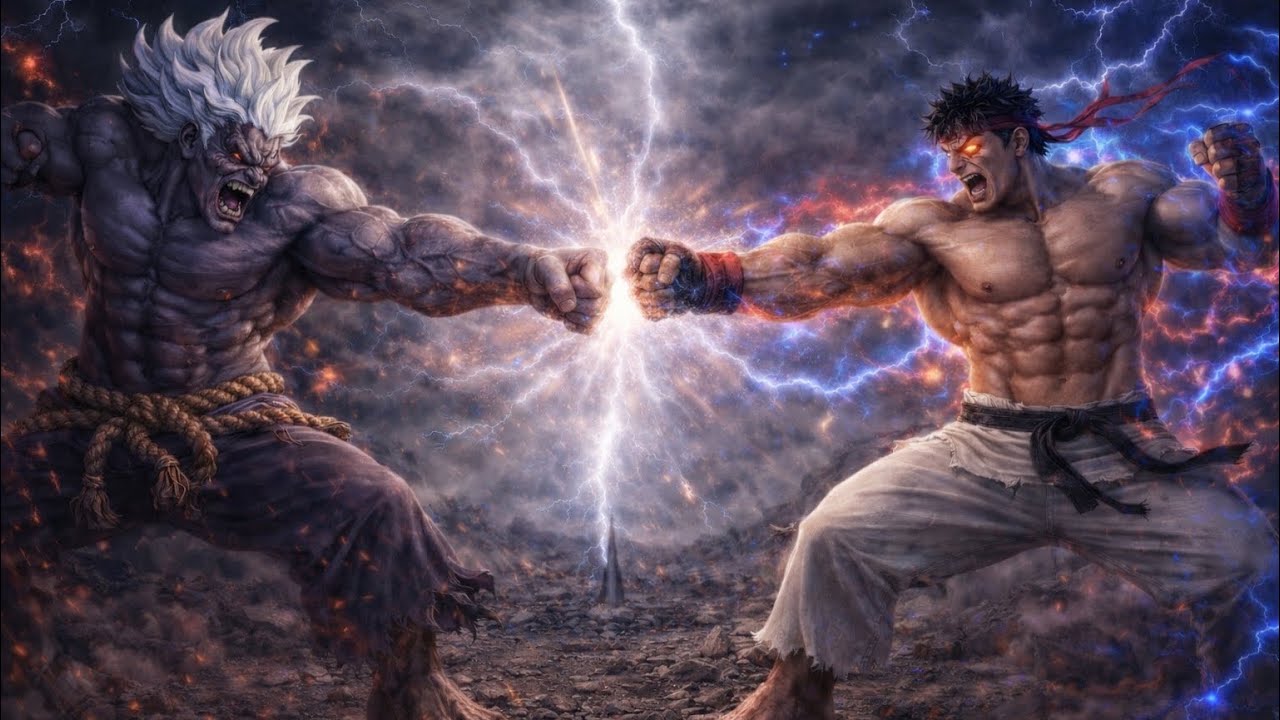 SF6 Story *SPOILER ALERT* Ryu Kills Gill Shin God Ryu Vs Shin Oni Akuma