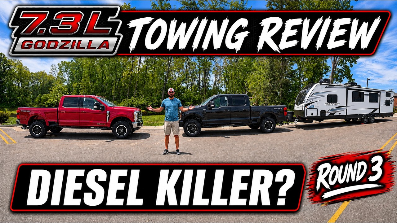 Обзор тяговых характеристик Ford F-350 Tremor 7.3 2026 года: сможет ли он заменить дизель 6.7 Pow...